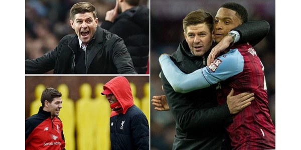 Aston Villa inviterer Steven George Gerrard til å trene